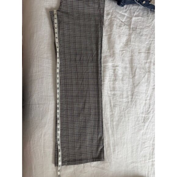 Elevenses Anthropologie Plaid wide leg pants, size 6 - Picture 6 of 6